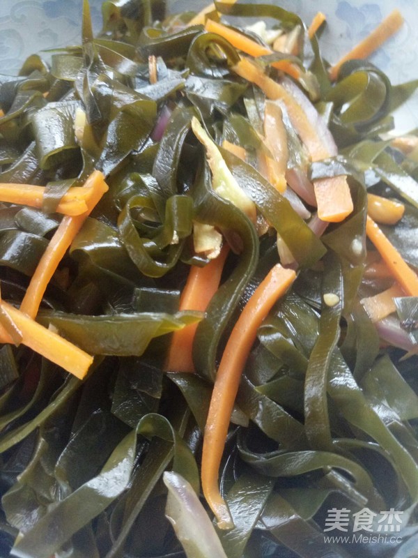 Vegetarian Fried Seaweed Shreds recipe