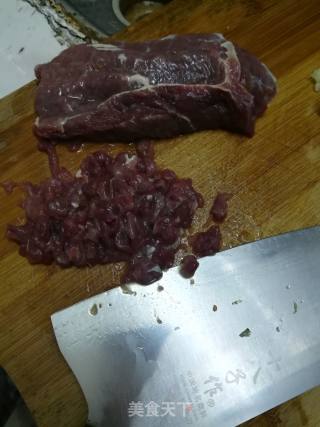 Beef Stuffed Melon recipe