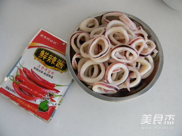 Spicy Squid Ring recipe