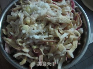 Steamed Radish and Pickles recipe