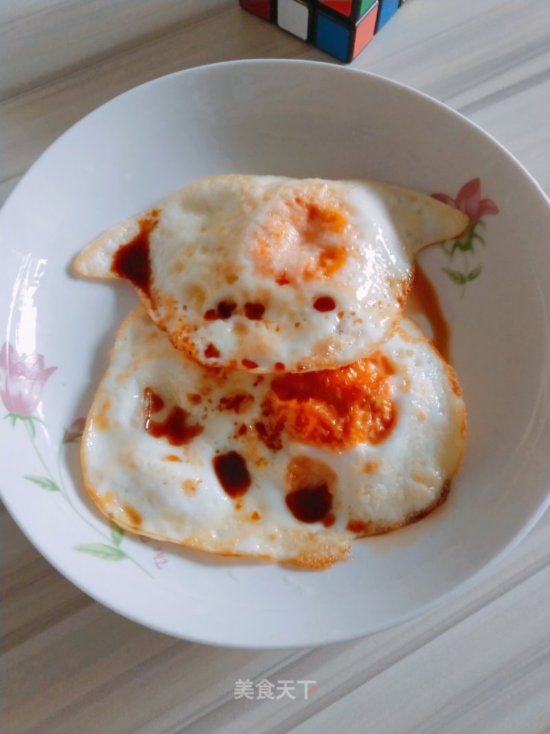 Fried Poached Egg recipe
