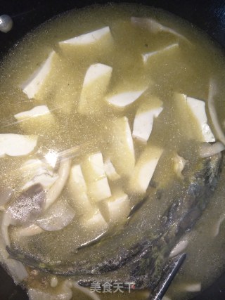 Yellow Bone Fish Tofu Soup recipe