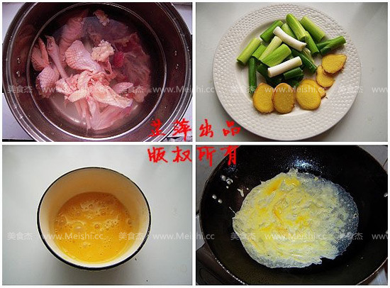 Chicken Soup and Shrimp Dumplings recipe