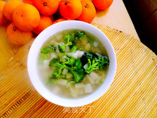 Yam and Taro Health Soup (gentle Health in Winter) recipe