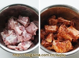 Braised Pork Ribs and Shrimp in A Dry Pot---creating Creative Dishes in A Cast Iron Pot recipe