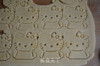 Hello Kitty Cartoon Cookies recipe