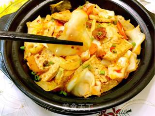 Twice Cooked Tofu and Cabbage recipe