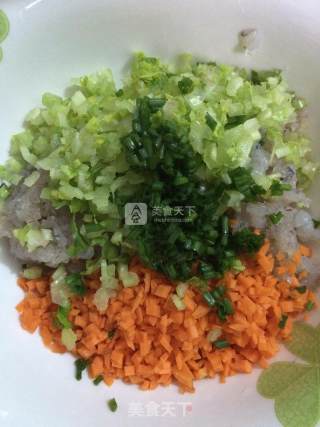 Vegetable Shrimp Ball recipe