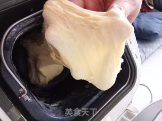 #四session Baking Contest and It's Love to Eat Festival# Scallion Cheese Salted Bread recipe