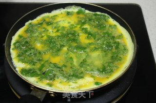 #春食野菜香# Motherwort Fried Egg recipe