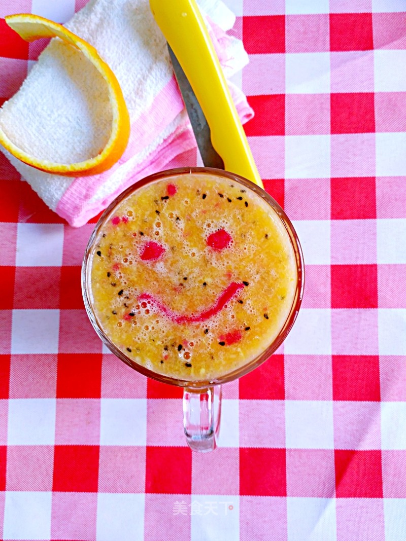 Dragon Fruit Orange Juice recipe