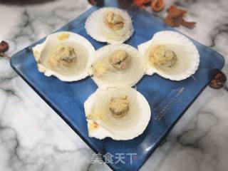 Scallops with Garlic Vermicelli recipe