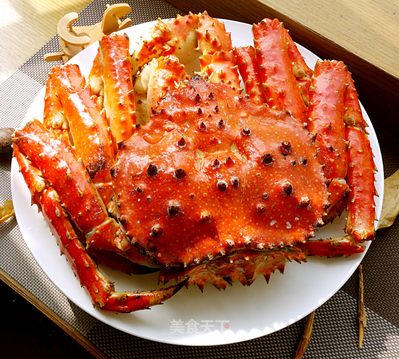Steamed King Crab recipe