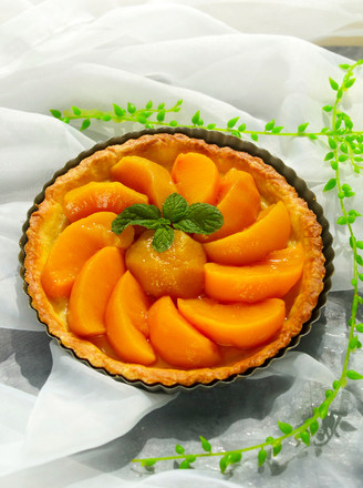 Sweet Yellow Peach Pie recipe