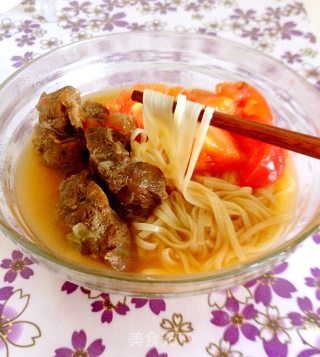 Tomato Beef Noodle recipe