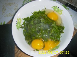 Scrambled Eggs with Toon Sprouts recipe