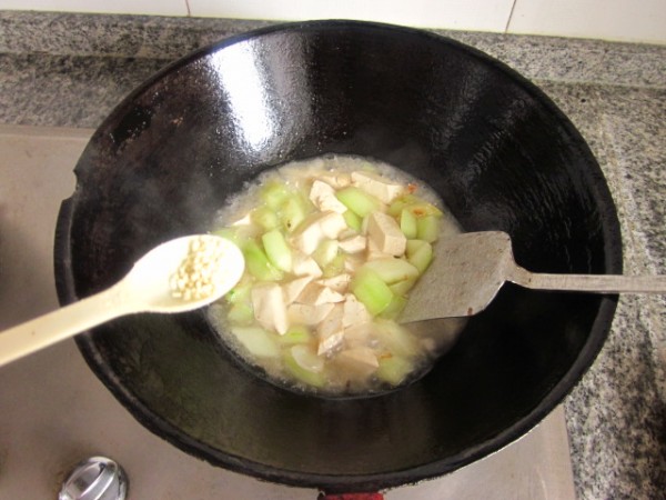 Cucumber Stewed Tofu recipe