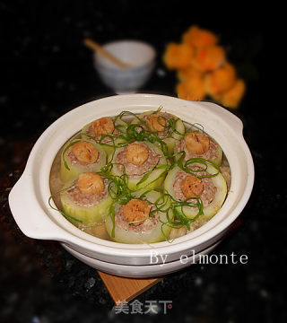 [cantonese Cuisine] Scallops and Melon Pot recipe