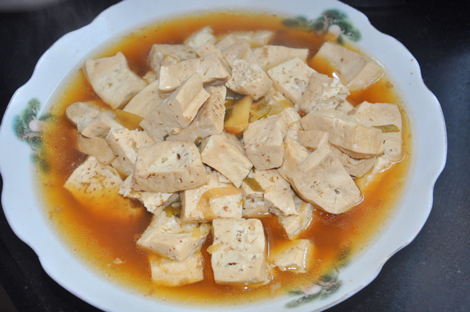 Old Soup Stewed Tofu recipe