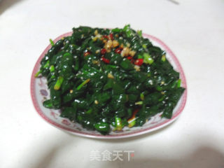 Hunan Chinese Leek Salad recipe