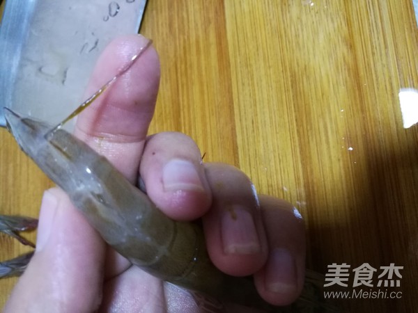 Garlic Vermicelli Open Back Shrimp recipe