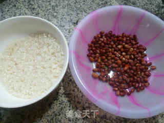 Rice Porridge with Red Dates and Red Beans recipe