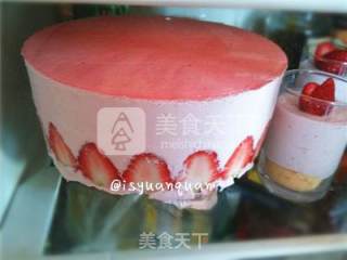 6 Inch Strawberry Mousse Cake recipe