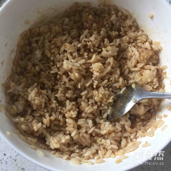 Soy Sauce Fried Rice recipe