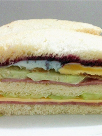 Ham and Cheese Egg Sandwich recipe