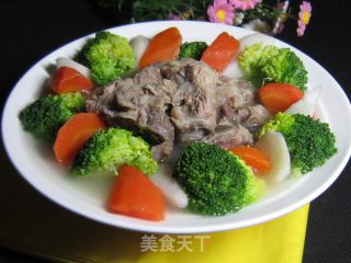 [winter Healthy Vegetables] Yam Short Rib Soup recipe