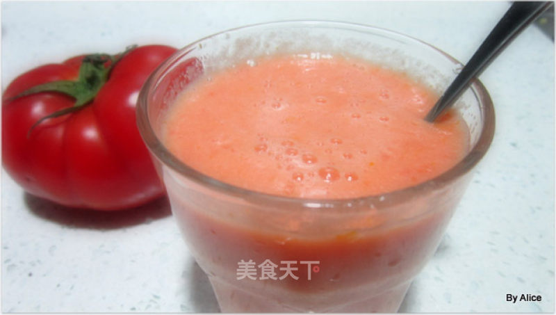 Detoxification, Beauty and Stomach-tomato Honey Juice recipe