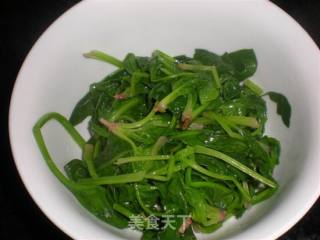 Spinach Mixed Vermicelli recipe
