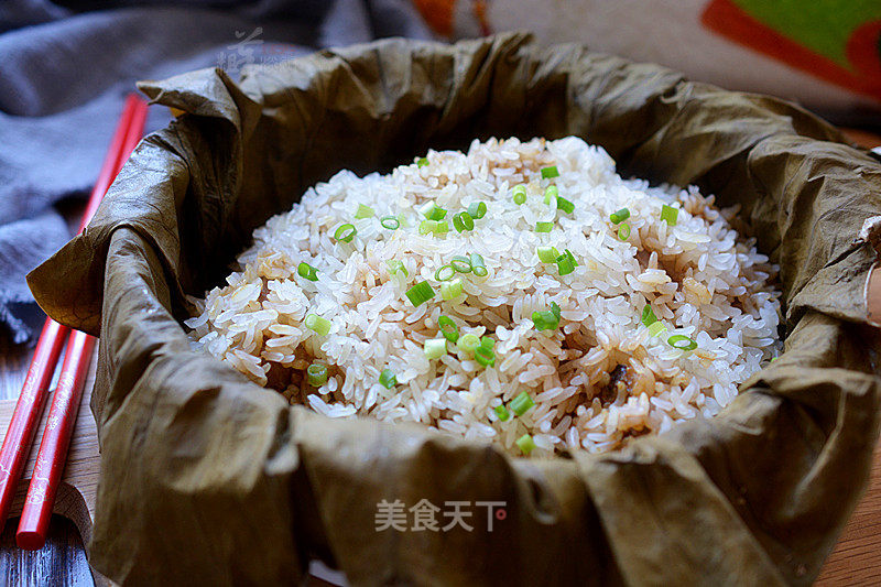 Lotus Pork Ribs Rice recipe