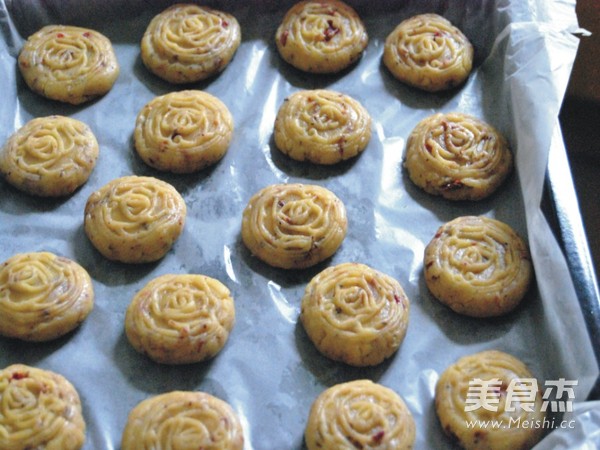 Rose Flower Butter Biscuits recipe