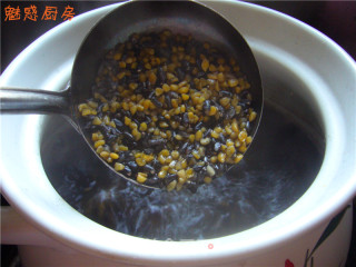 Healthy Porridge---black Rice Corn Ballast Porridge recipe