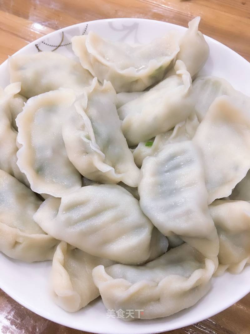 Dumplings Stuffed with Leek recipe