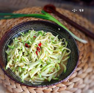 Shredded Zucchini Salad recipe