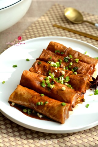 Tofu Skin Meat Rolls recipe