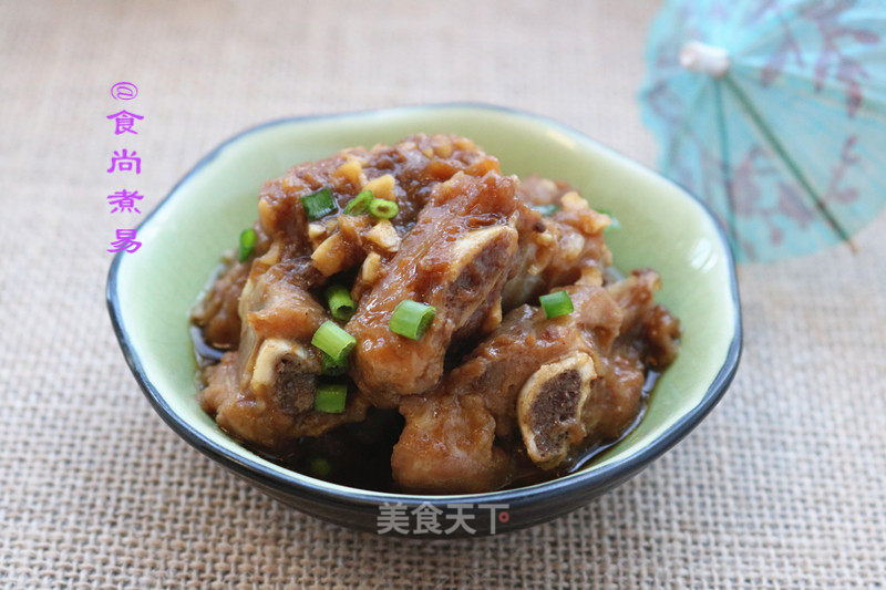 Soy Sauce Steamed Pork Ribs recipe