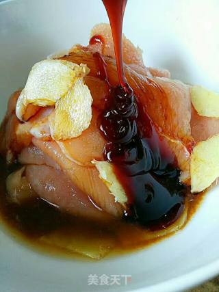 Kuaishou Lazy Dish-fried Chicken Breasts (breasts) in Char Siu Sauce recipe