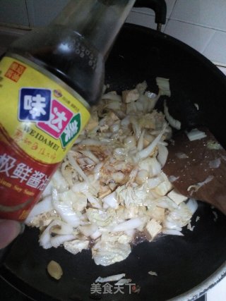 #trust之美#cabbage Stewed Tofu recipe