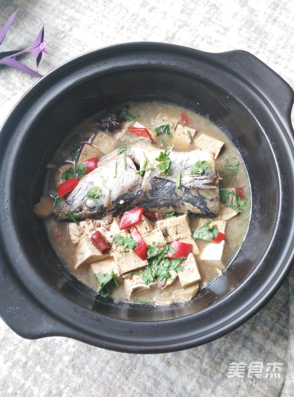 Stewed Spanish Mackerel in Casserole recipe