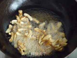 Sweet and Sour Pork Loin (sweet and Sour Pleurotus Eryngii) recipe