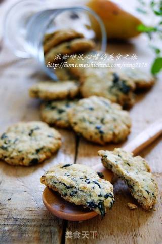 A Must-have Low-sugar and High-calcium Molar Biscuit for Families with Children—whole-wheat Seaweed Biscuit recipe