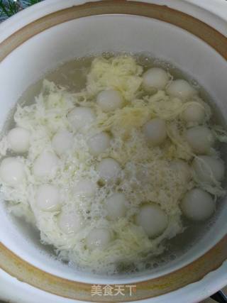 Egg Flower Rice Wine Gnocchi recipe