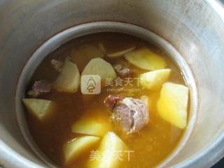 Potato Steak Rib Soup recipe