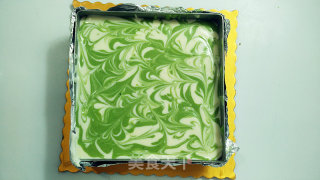 #柏翠大赛# Matcha Marble No-bake Cheesecake recipe