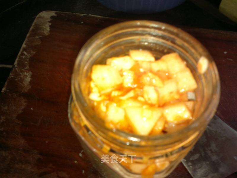 Refreshing Spicy Diced Radish recipe