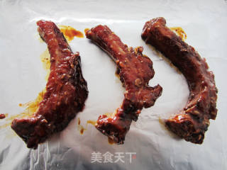 Grilled Pork Ribs with Sauce recipe