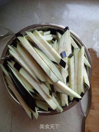 Shredded Eggplant with Homemade Sauce recipe